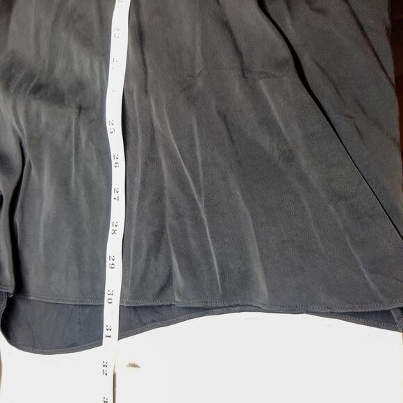 Universal Standard Marano Cooling Stretch Cupro Wrap Top Black XL 26 28 - Picture 13 of 14